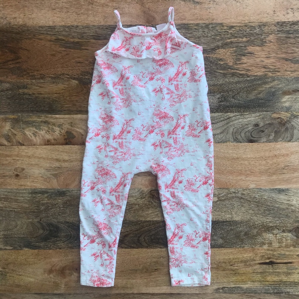 ZARA girls cotton comfy romper size 2-3